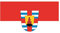 U24 Motorradflagge Landkreis Trier-Saarburg Fahne Flagge 20 x 30 cm