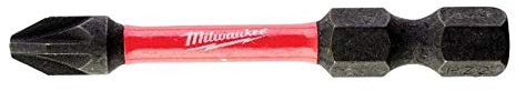 Milwaukee Shockwave 10 x PZ2 50mm Screwdriver Bits 4932430866