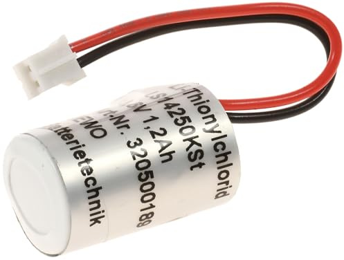 Lithium Batterie LS14250K kompatibel mit Tekcell SB-AA02, Lithium-Thionylchlorid, 3,6V