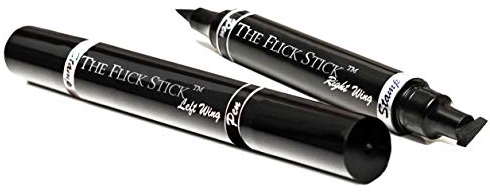 Eyeliner Stamp - Wingliner von Lovoir Black, wasserdicht, wischfest, geflügelt, lang anhaltender flüssiger Eyeliner-Stift, Vamp Style Wing, Combo, Cocao Brown)