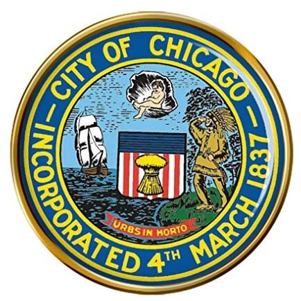 Chicago Il (USA) Anstecker Abzeichen