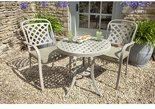 Hartman Berkeley Bistro Set Maize/Wheatgrass