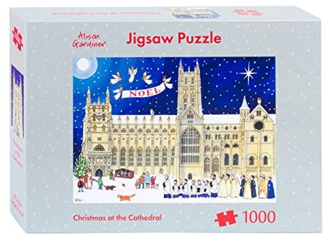 Alison Gardiner - Christmas at the Cathedral Jigsaw Puzzle - 1000 Piece