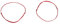 2 bracelets Kabbale rouge contre le mauvais oeil - bracelets réglable homme et femme enfant - cadeau femme fille - bracelets faits main- porte bonheur - cordon fin 0,8 mm