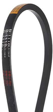 sourcing map B-1118 Keilriemen Antriebsriemen 1118mm Innenumfang Gummi für Kraftübertragung