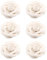 URFEDA 6pcs Fleur Broche Corsage Tissu Camélia Broche Vintage Broche Pince Veste Pull Bijoux Cadeau pour Vêtements Sacs à Dos Décor Mariage Noël Femme Vetement Décoration Accessoires Beige