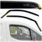 CHROMEMASTER HEKO Kompatibel mit Opel Vivaro 2019+ Seitenscheiben-Windabweiser; Vorne; 2 STK.; Regenabweiser, Windabweiser, Getönt, Stromlinienförmig; Einfache Montage; Schutz vor Wind und Regen