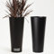 JonesHouseDeco Pot de Fleurs Métallique Jardinière pour Arbres avec Double Grille de Ventilation et Malle Intérieure Système Anti-Pourriture des Racines pour Grands Arbres avec 2 Aérations en Maille
