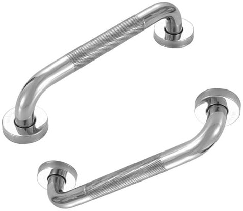 Pasamanos de baño de acero inoxidable antideslizantes para el hogar, moderno, seguro, asistencia para ancianos, instalación simple para personas mayores