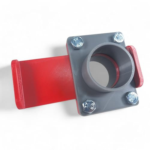 GENERISCH Absperrschieber Absauganlage | Durchmesser 50mm | BlastGate DN 50 mit manuellem Sperrschieber für Absaugung Werkstatt