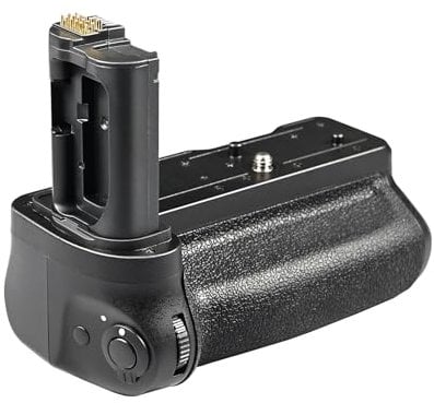 DSTE MB-N14 Battery Grip Compatible with Nikon Z6III Mirrorless Cameras,Synchronized Functions,EN-EL15 Rechargeable Lithium-ion Batteries