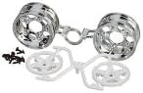TAMIYA T.Tom's Supra 300050672 Rims 26 mm Set of 2 Chrome/White