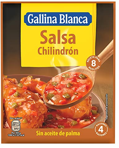 GALLINA BLANCA salsa chilindron SOBRE 39g