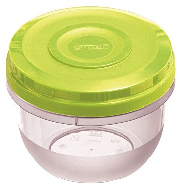 Dajar Fusion Fresh Mikrowellenbehälter Fusion Fresh Limette grün 0.5 L, Kunststoff, transparent; Grün, cm, 11 x 11 x 9 cm, 1 Einheiten
