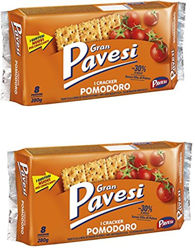 Gran Pavesi: I Craker Pomodoro Tomatengeschmack, 280 g, 2 Stück