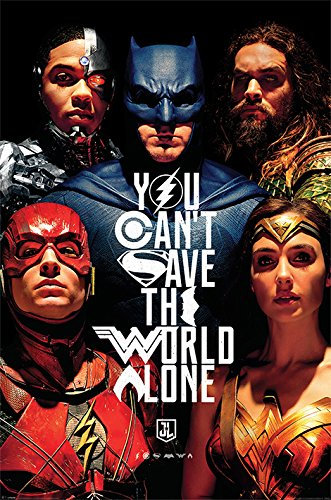 Poster „Justice League Movie – Save The World“ – 61 x 91,5 cm