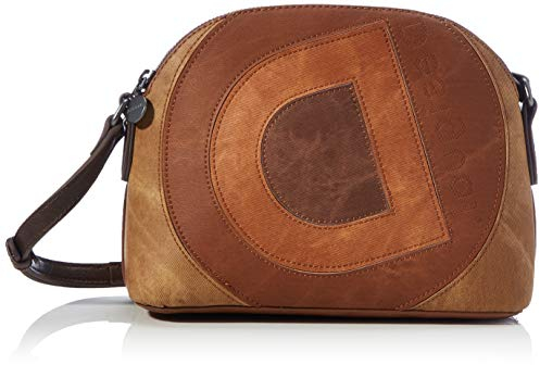 Desigual Womens Accessories PU Across Body Bag, Brown