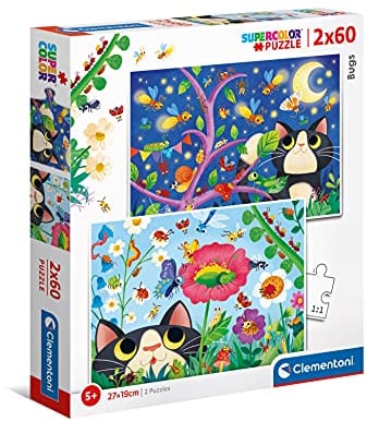 2 x 60pc Puzzle - Bugs Age 3+