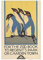 Vintage-Reise-Poster im Stil der 1920er Jahre, für den Zoo Pinguin's Regents Park Camden Town London Zoo, 30 x 45 cm, ohne Rahmen: 1