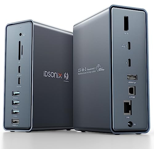 iDsonix 15 in 1 USB C Dock Hub