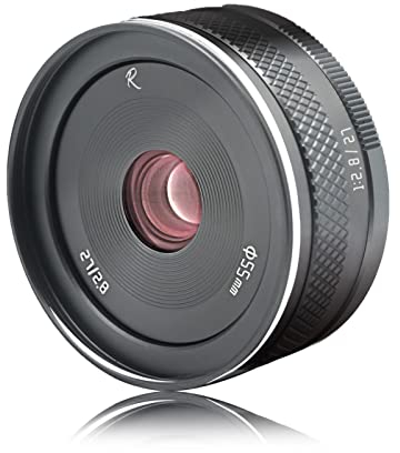 AstrHori 27 mm F2,8 II Objektiv mit großer Blende Manuelles APS-C-Objektiv Kompatibel mit Canon EF-M Mount spiegellose Kamera M, M2, M3, M5, M6, M10, M100, M50, M50II usw(Grau)