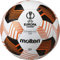 Molten Trainingsball F5U2810-34, offz. Replika UEFA, Design 2023/24 UEL, handgenäht, Weiß/Orange, Größe: 5