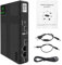 Xasbseulk Router Powwer Supply, Wi-Fi Router Powwer Supply, External Hard Drive, Led Strips Lights UPS Backup Battery with Dual Output Ports