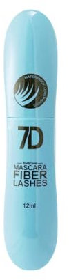 7D Wasserfeste Wimperntusche für intensives Volumen und spektakuläre Länge, Für empfindliche Augen geeignet, Lashes Waterproof Mascara (Hellviolett, 12ML)