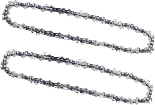 6 Inch Mini Chainsaw Chain Replacement, 2 Pcs Chains for Cordless Mini Chainsaw, 1/4 LP Pitch, 36 Drive Links Saw Chain for JOVANT Chainsaw Chain(2PCS)