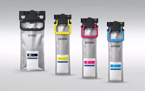 Epson Original T11N1, T11N2, T11N3, T11N4, XL Tintenpatronen Multipack Set, für Workforce Pro EM-C 800 R, Workforce Pro EP-C 800 R