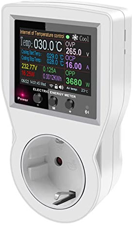 Eighosee de Termostato Wifi Tuya 16A AC220V Controlador de Temperatura Digital de Corriente Temporizador Interruptor Sensor Enchufe de la UE