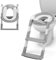 Crystals Portable Toddler Potty Training Seat with Step Ladder – Comfortable Child Toilet Seat for Boys & Girls, Foldable Anti-Slip Baby Urinal Chair for Kids Potty Training, Easy Step-Up for Home Use