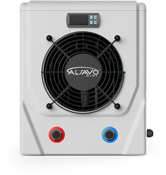 ZEALUX Mini R32 Pompe à Chaleur pour Piscine ALSAVO 25 Convient aux Piscines de 0 à 10 m³ - 2.5kW Monophasé
