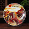 SLSKO Piatto Decorativo da Appendere alla Parete in Ceramica Jingdezhen da 26 cm, artefatto Cinese for Soggiorno