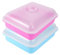Toyvian 2 Juegos Bandeja de Germinación de Plantas con Tapa para Flores y Verduras Trayectoria de Resistente para Macetas de Invernadero Color Azul y Rosa