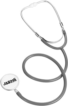 Jazooli Dual Head Stethoscope for Doctors/Nurses/Medical/EMT/Fancy Dress/Educational, with Adult, Paediatric, Infant Convertible Chest piece, Multiple Colours, One Universal Size