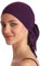 Deresina Headwear Plaine Unisexe Bandana pour Perte De Cheveux, Cancer, Chimio (Pourpre)