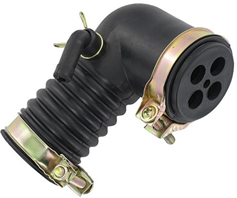 Xfight-Parts Ansaugschlauch kurz Winkel Luftfilter Typ7 l=100mm 4Takt 50ccm 139QMA/QMB
