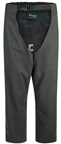 Hoggs of Fife Waxed Treggings Olive - 100% Cotton with rain and Thorn Resistant Medium Wax, Nylon Lined