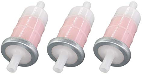 AISEN 3 Stück Benzinfilter 8mm für BT1100 FZR FZS FZX 600 750 1000 FZS VMX-12 1200 XJ600 XJ900 XV535 VN1500 ZXR 400 750 Kraftstofffilter 1FK-24560-00