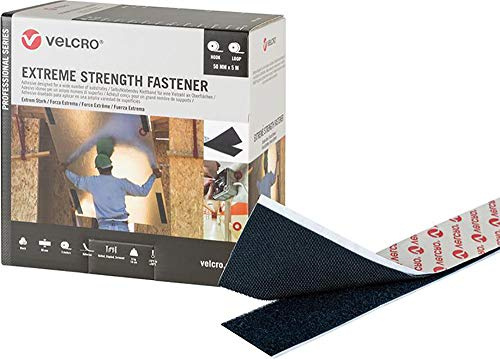 Velcro Extreme Strength Fastener50 mm x 5 m, nero