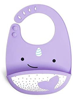 Skip Hop Zoo Fold and Go Silicone Bib