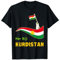 Kurdish, Kurd, Kurdistan flag gift. T-Shirt