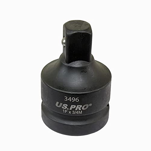1''F to 3/4''M Impact Socket Adapter Adaptor Impact Reducer Ratchet Step up Down