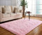Achiiso Teppich Schlafzimmer,Teppich Flauschig Rosa,Hochflorteppich Waschbarer Weicher Teppich,Teppich Kinderzimmer Mädchen (Rosa,140 * 200 cm)