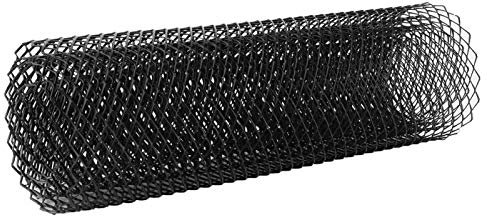 Rejilla de coche negra para coche, 120 x 40, Dioche 8 x 16 mm, aleación de aluminio, rejilla de malla para el coche, rejilla para el cuerpo de la rejilla de parachoques rombóbica, parrilla universal