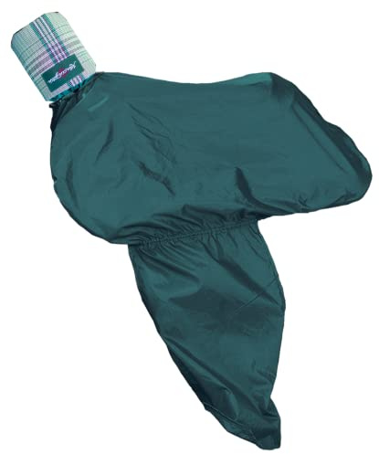 Kensington Waterproof Western Saddle Cover with Fenders - Teflon Outer Shell For Tear-Proof Protection, Breathable and Friction-Free - One Size Fits All (Imperial Jade)