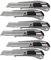 6 x Profi-Cuttermesser 18mm Aluminium