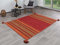 Steffensmeier Handwebteppich Muriani | Baumwolle | Wohnzimmer | Rot, handgewebt, Größe: 60x90 cm