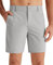 Libin Men's Golf Shorts 7 Work Dress Shorts Casual Flat Front Hybrid Shorts Lightweight Quick Dry, 7- Light Grey, 32